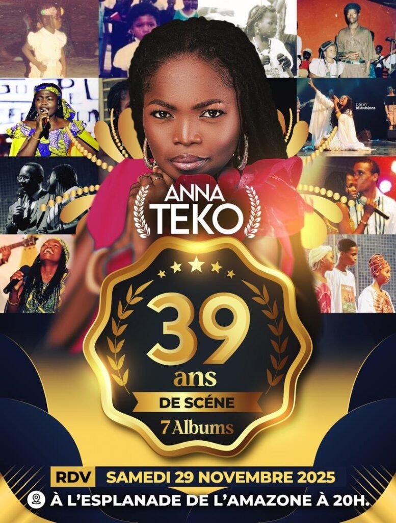 Affiche concert Anna Teko