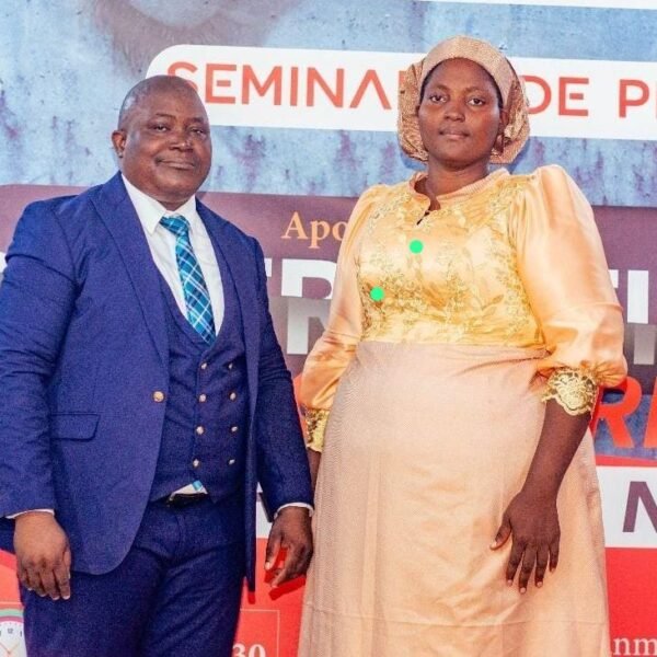 Prophète Constant Hounsa et son épouse